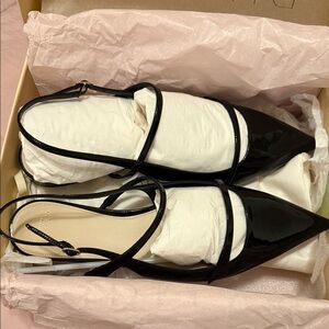 Alexandre Birman Black Patent Leather Heels